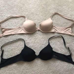 AERIE “Real Me” Lightly Lined Bra Bundle (2)